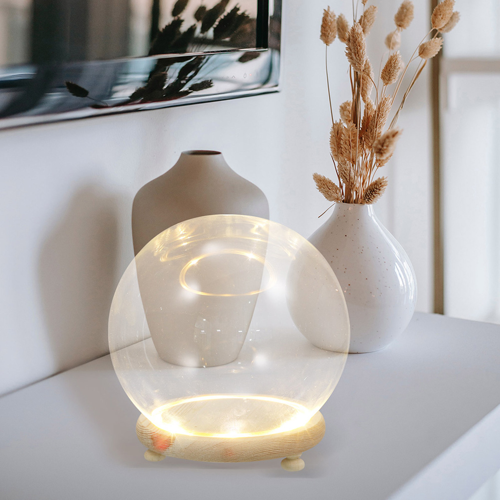 Plastic Dome Clear - Cupola in Vetro Trasparente per Fiori