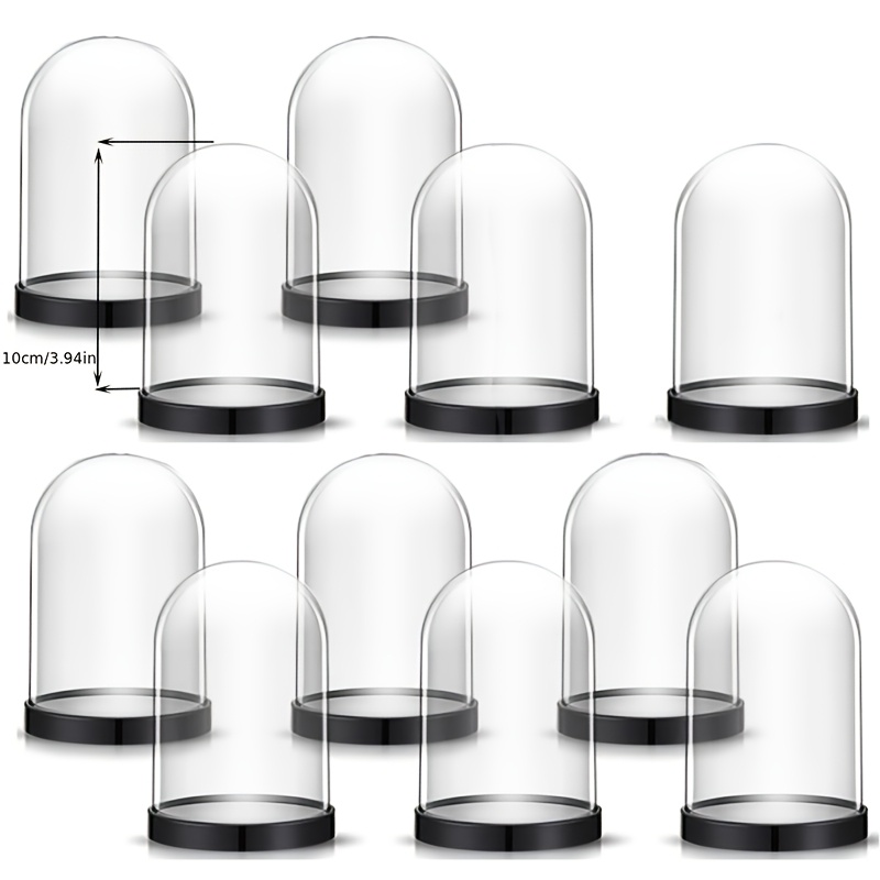 Plastic Dome Clear - Scatola Trasparente in Plastica per Palline