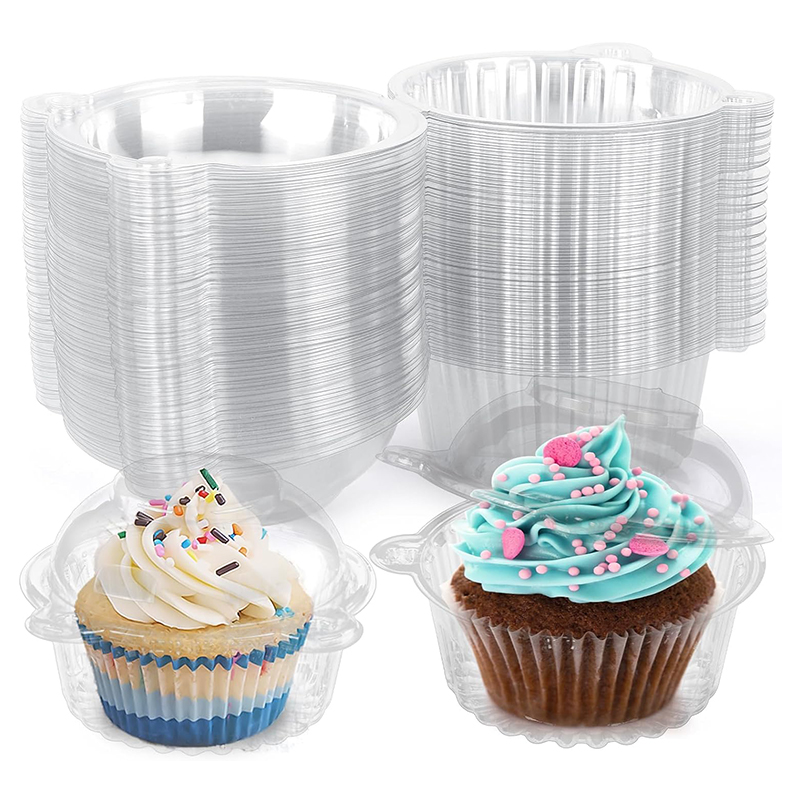 Plastic Dome Clear - Scatole per imballaggio per Cupcake da