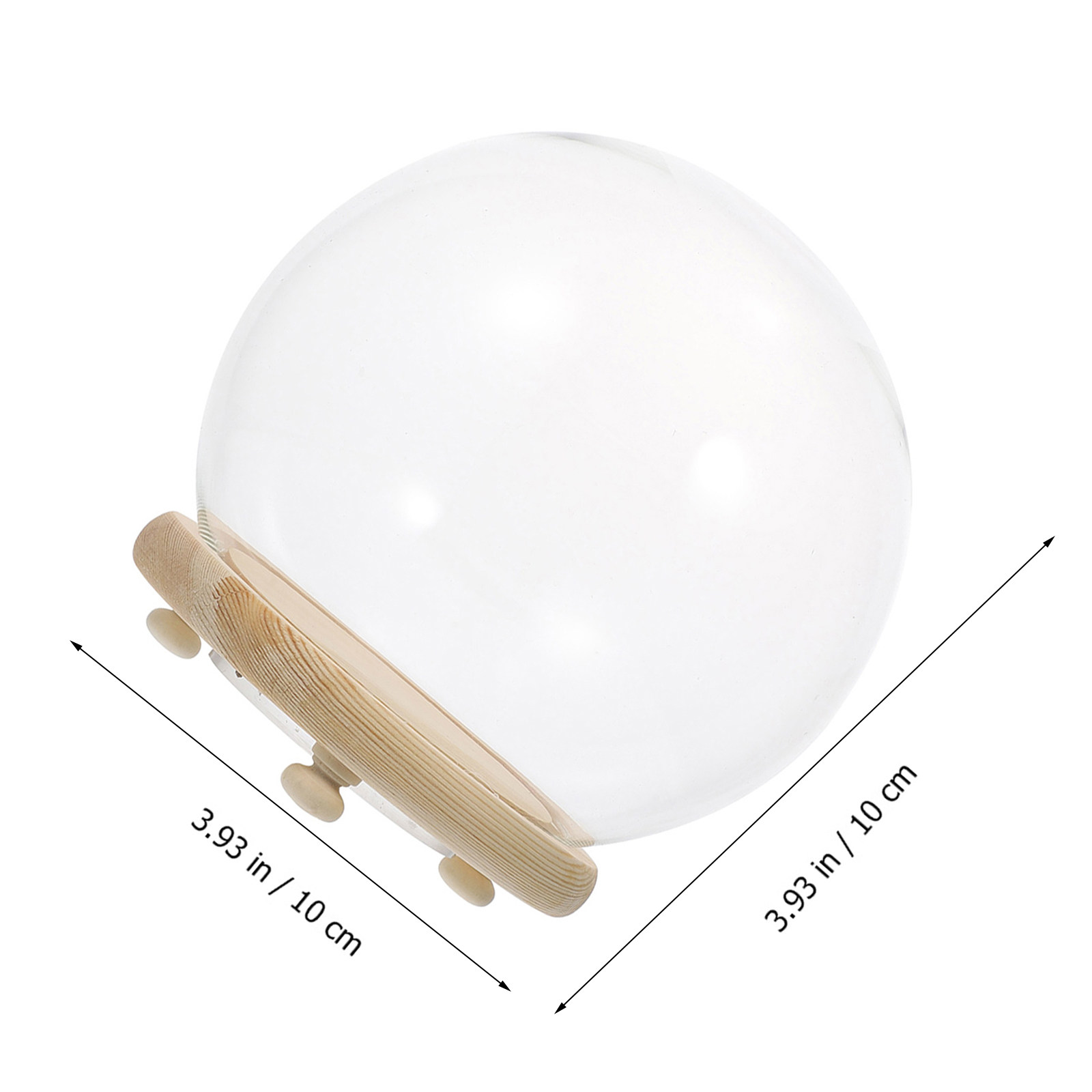 Cupola in Vetro Trasparente pe - Plastic Dome Clear recensione e prezzo