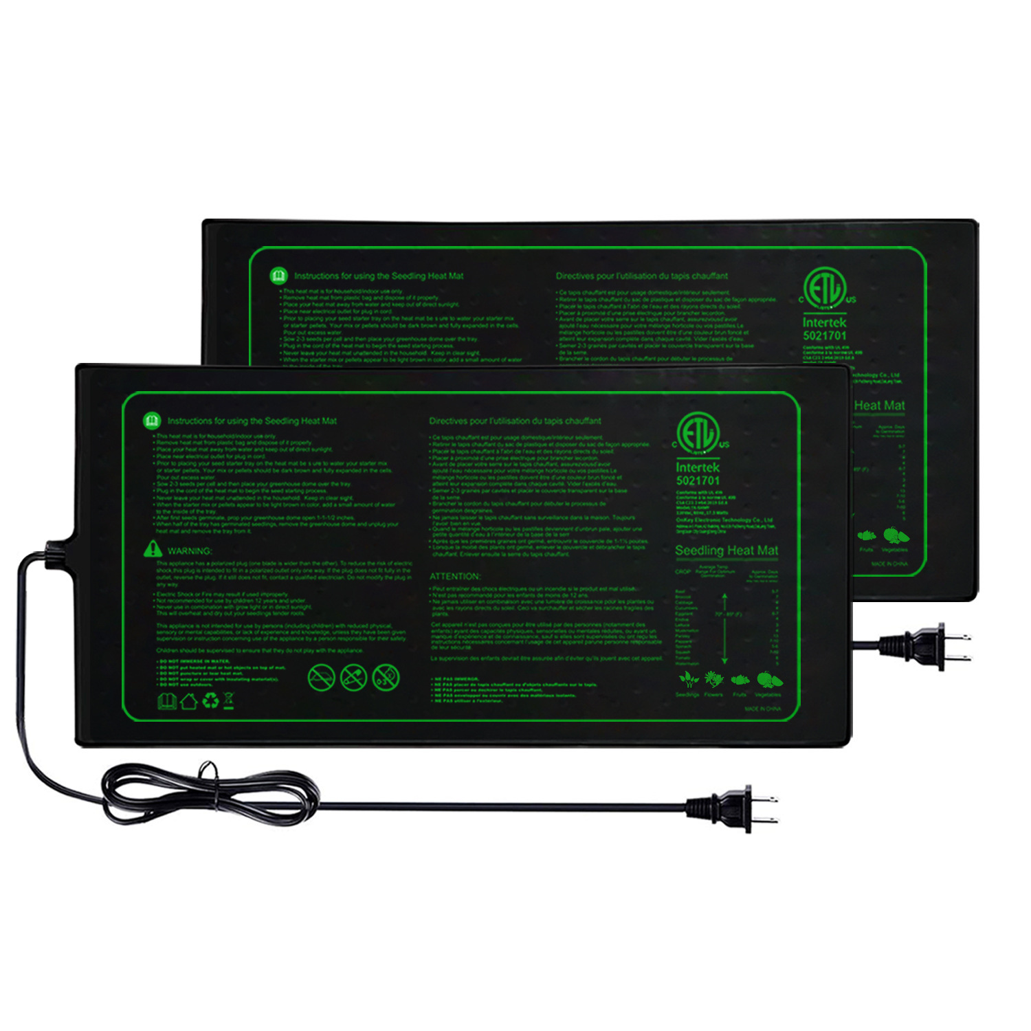 Tappetino riscaldante per pian - Heat Mat Seedling recensione e prezzo