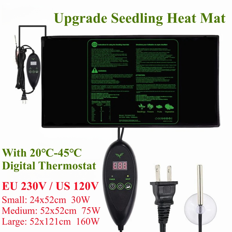 3 dimensioni aggiornamento tap - Heat Mat Seedling recensione e prezzo