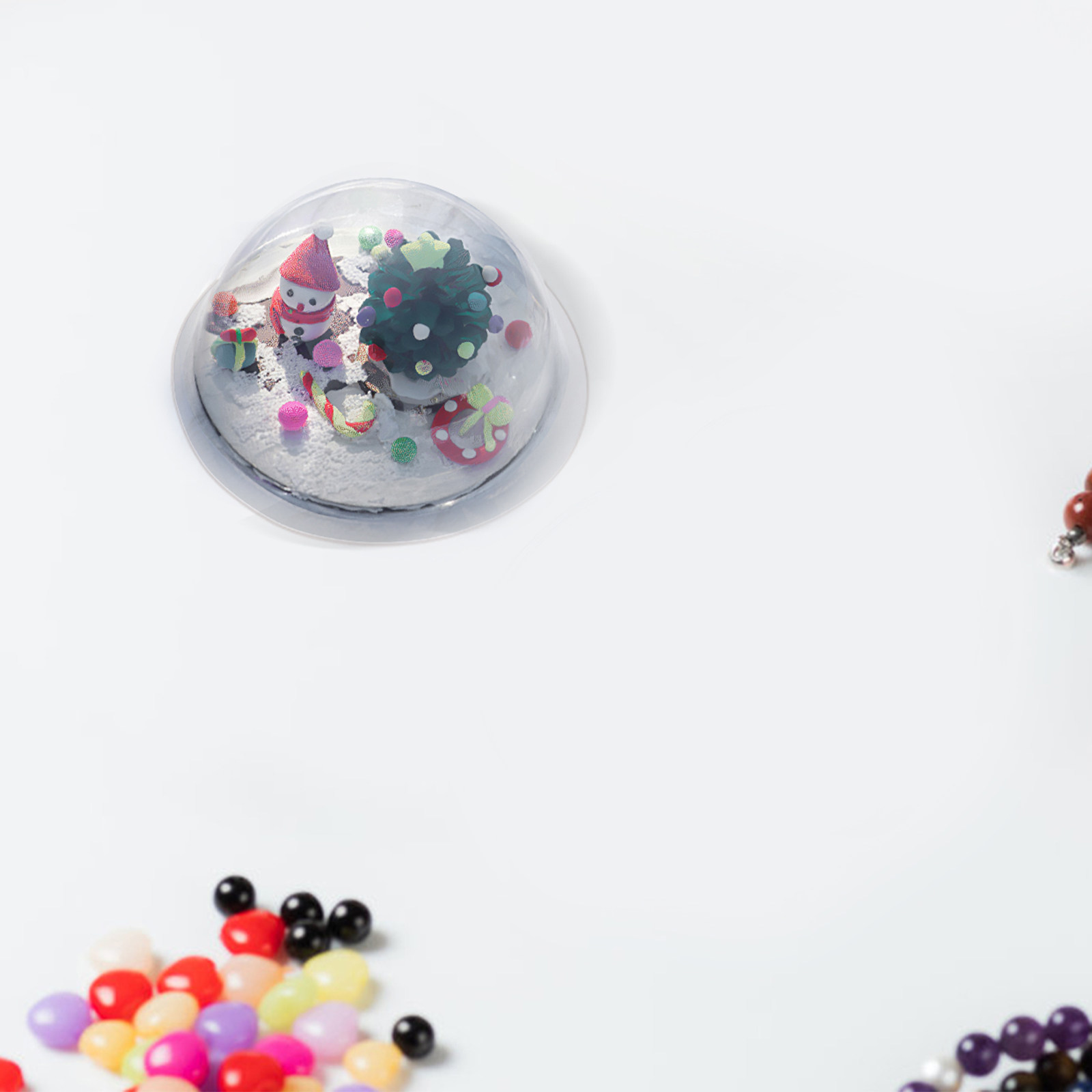 12 Pezzi di Coperture Traspare - Plastic Dome Clear recensione e prezzo