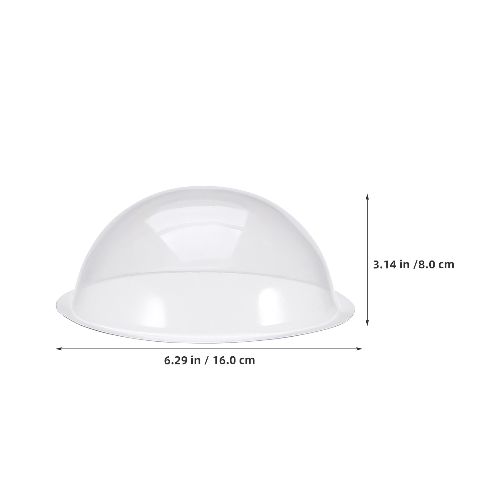 12 Pezzi di Coperture Traspare - Plastic Dome Clear recensione e prezzo