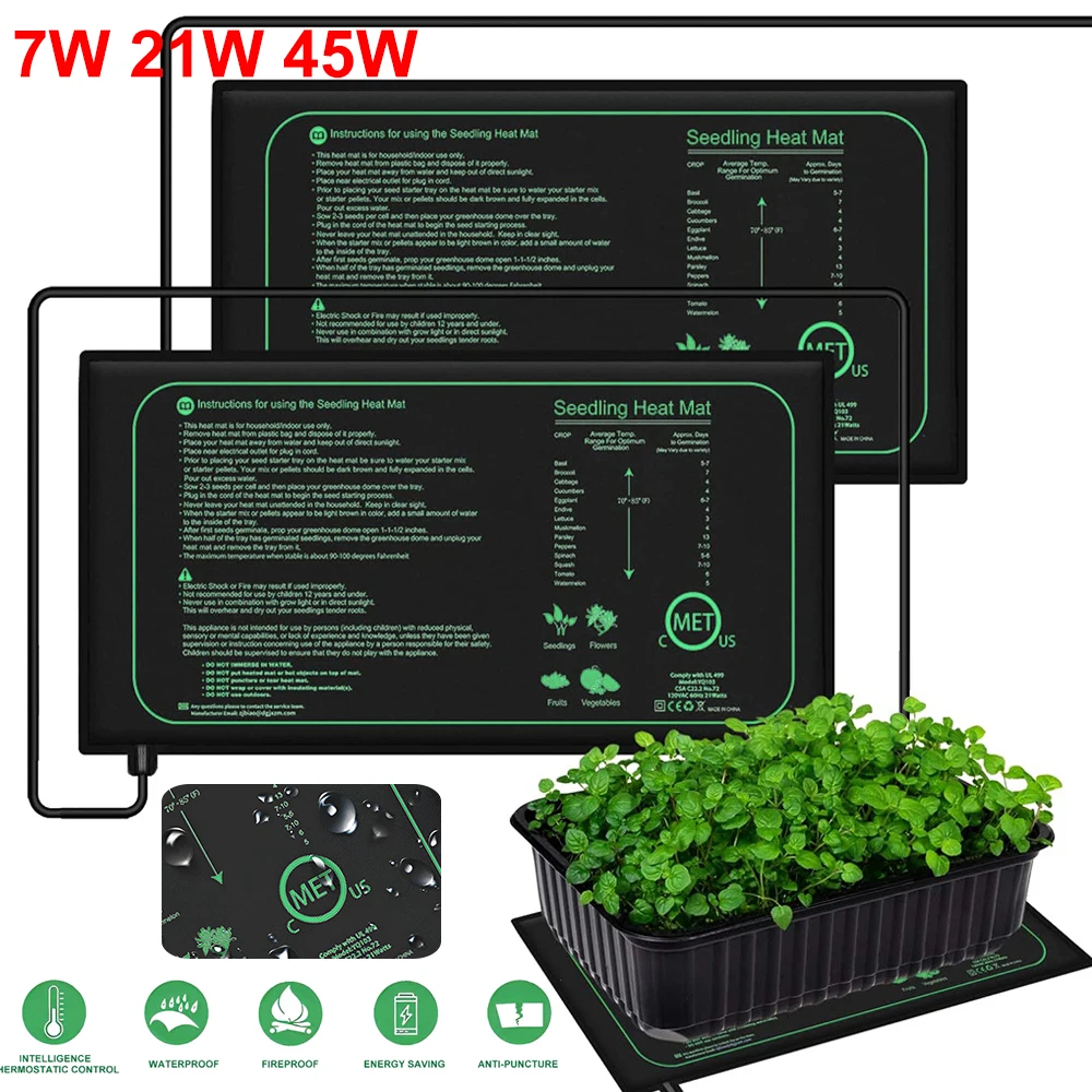 10/25/50 CENTIMETRI Piantina T - Heat Mat Seedling recensione e prezzo