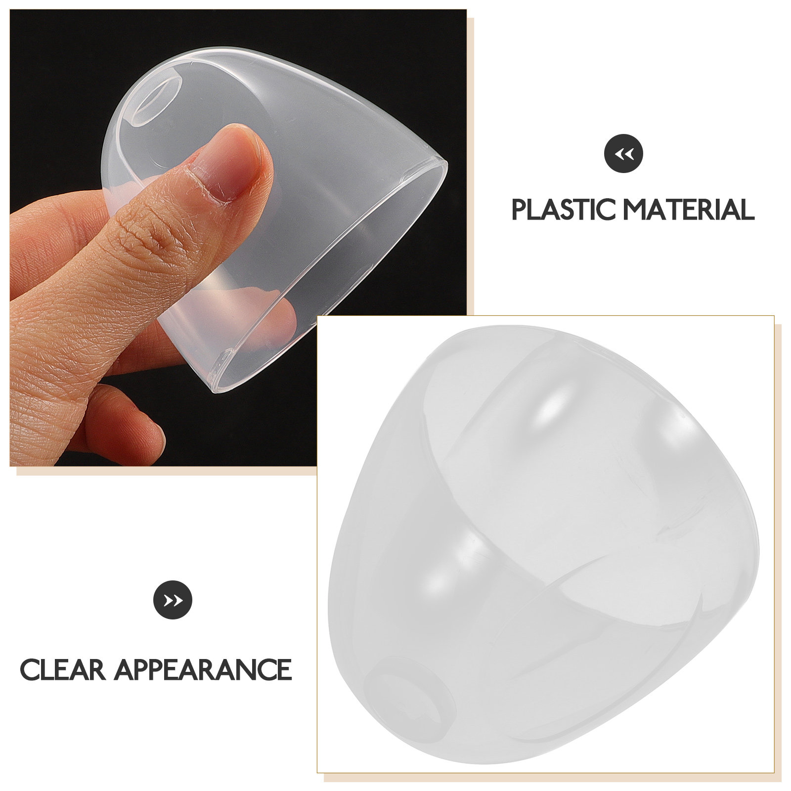Tappi di Ricambio in Plastica  - Plastic Dome Clear recensione e prezzo